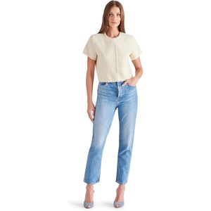 Steve Madden Women’s Steve Madden Apparel Addie Top(Antique White)