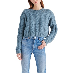 Steve Madden Women’s Steve Madden Apparel Ceronne Sweater(Blue)