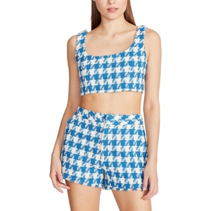 Steve Madden Women’s Steve Madden Apparel Layla Top(Blue Danube)