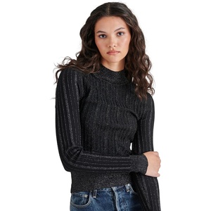 Steve Madden Women’s Steve Madden Apparel Pamela Sweater(Black)