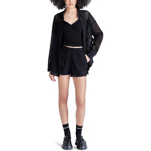 Steve Madden Women’s Steve Madden Apparel Poppy Top(Black)
