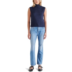 Steve Madden Women’s Steve Madden Apparel Serin Sweater(Blue)