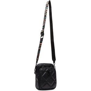 Steve Madden Women’s Steve Madden Drakee Quilted Crossbody(Black)