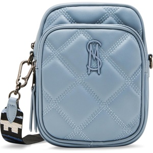 Steve Madden Women’s Steve Madden Drakee Quilted Crossbody(Light Blue)