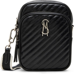 Steve Madden Women’s Steve Madden Drakeeq Quilted Crossbody(Black)