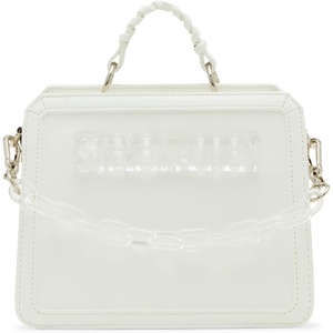Steve Madden Women’s Steve Madden Evelynz Mini Satchel(Bevelynz – White)