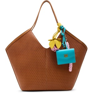 Steve Madden Women’s Steve Madden Maira Embossed Woven Tote(Ginger)