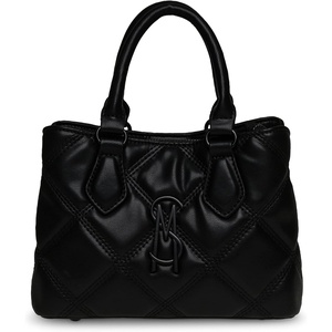 Steve Madden Women’s Steve Madden Mickey Quilted Satchel(Black)