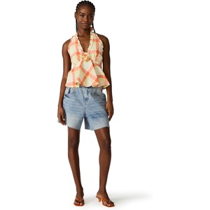 Steve Madden Women’s Tania Top(Plaid)