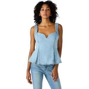 Steve Madden Women’s Zenia Top(Delft Blue)