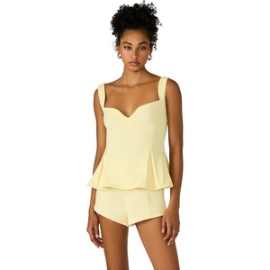 Steve Madden Women’s Zenia Top(Golden Glow)