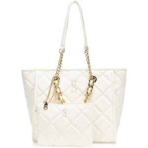 Steve Madden womens Steve Madden BKATTT Tote Bag(Bkattt White)