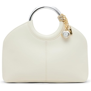 Steve Madden womens Steve Madden Geena O-Ring Handle Bag(Bgeena – Chalk)