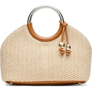 Steve Madden womens Steve Madden Geena O-Ring Handle Bag(Bgeena-s Lt Nat)