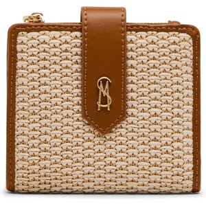 Steve Madden womens Steve Madden Jem Bifold Wallet(BJEM-S – Light Natural)