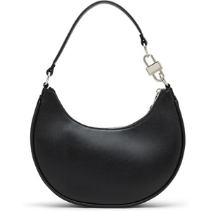Steve Madden womens Steve Madden LOHAN Crescent Shoulder Bag(Blohan  Black)