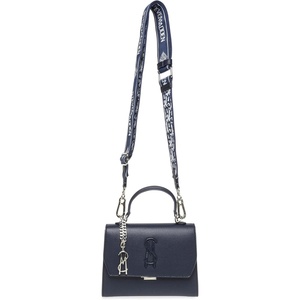 Steve Madden womens Steve Madden Lattuca Top Handle Crossbody(Navy)