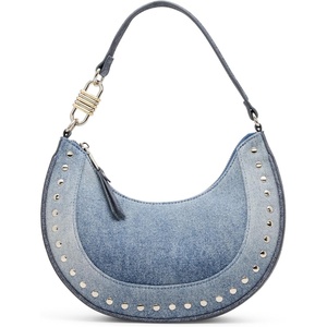 Steve Madden womens Steve Madden Liam Studded Shoulder Bag(Bliamm-d  Denim)