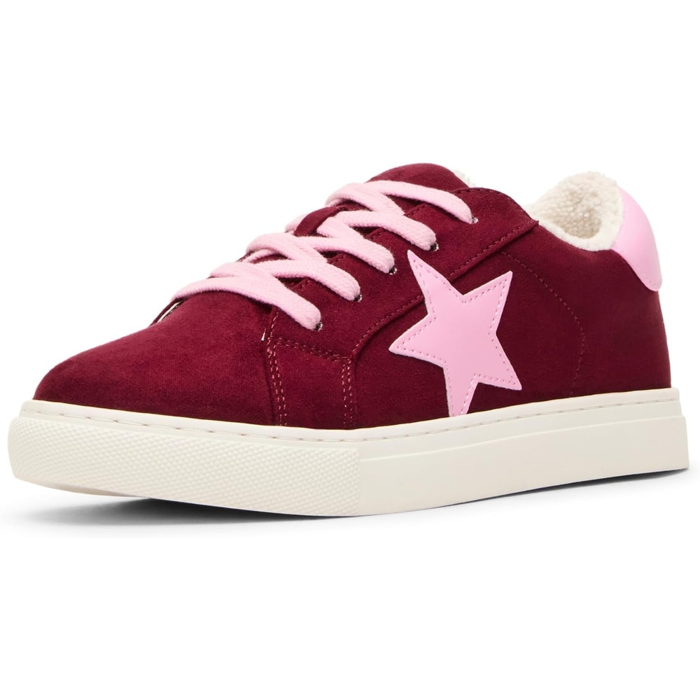 image:imageSteve Madden Girls Rezume SneakersBurgundy