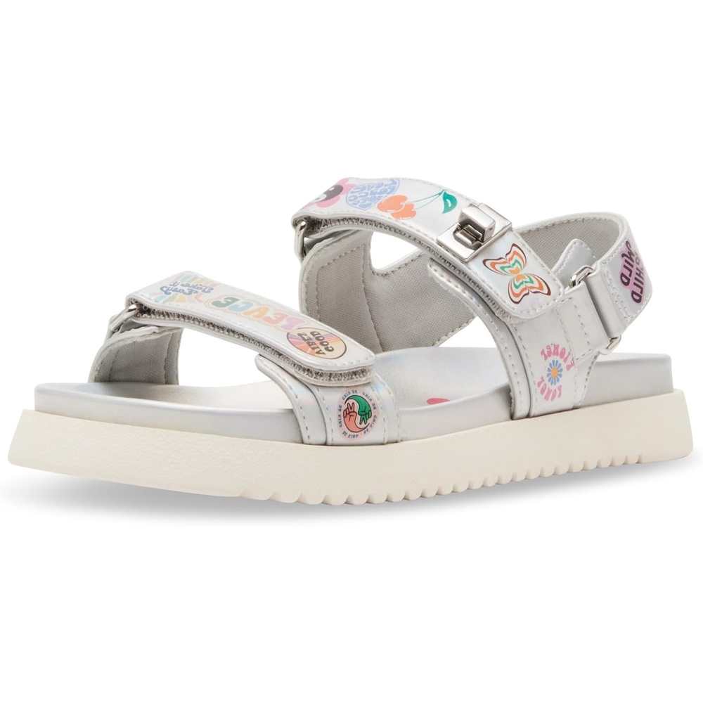 image:imageSteve Madden Kids Mona Jelly Little KidBig KidSilver Multi