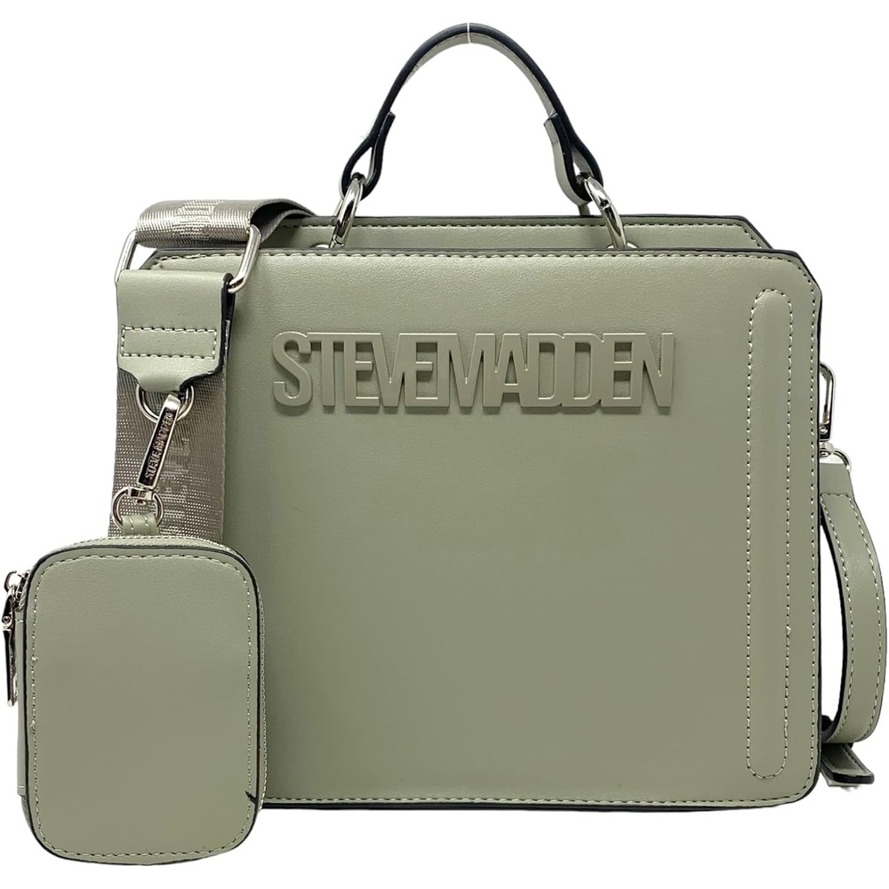 image:imageSteve Madden Womens Steve Madden Bevelyn Convertible Crossbody BagCrossbodyMl Olive