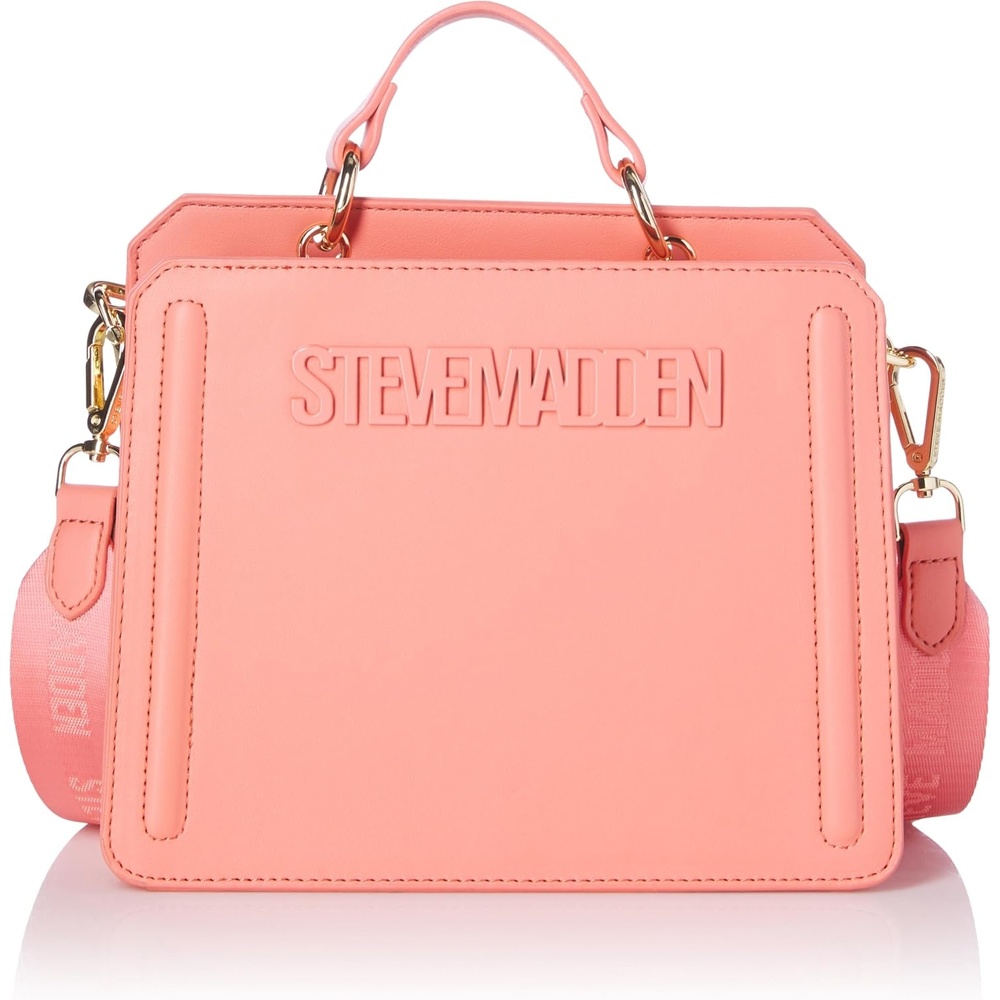 image:imageSteve Madden Womens Steve Madden Bevelyn Convertible Crossbody BagOcean Coral