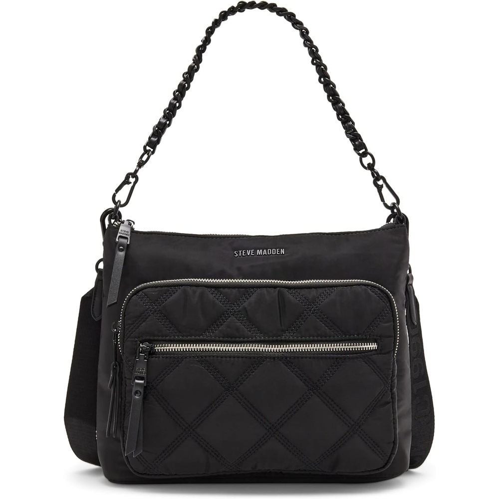 image:imageSteve Madden Womens Steve Madden Bforrest Nylon CrossbodyBlack
