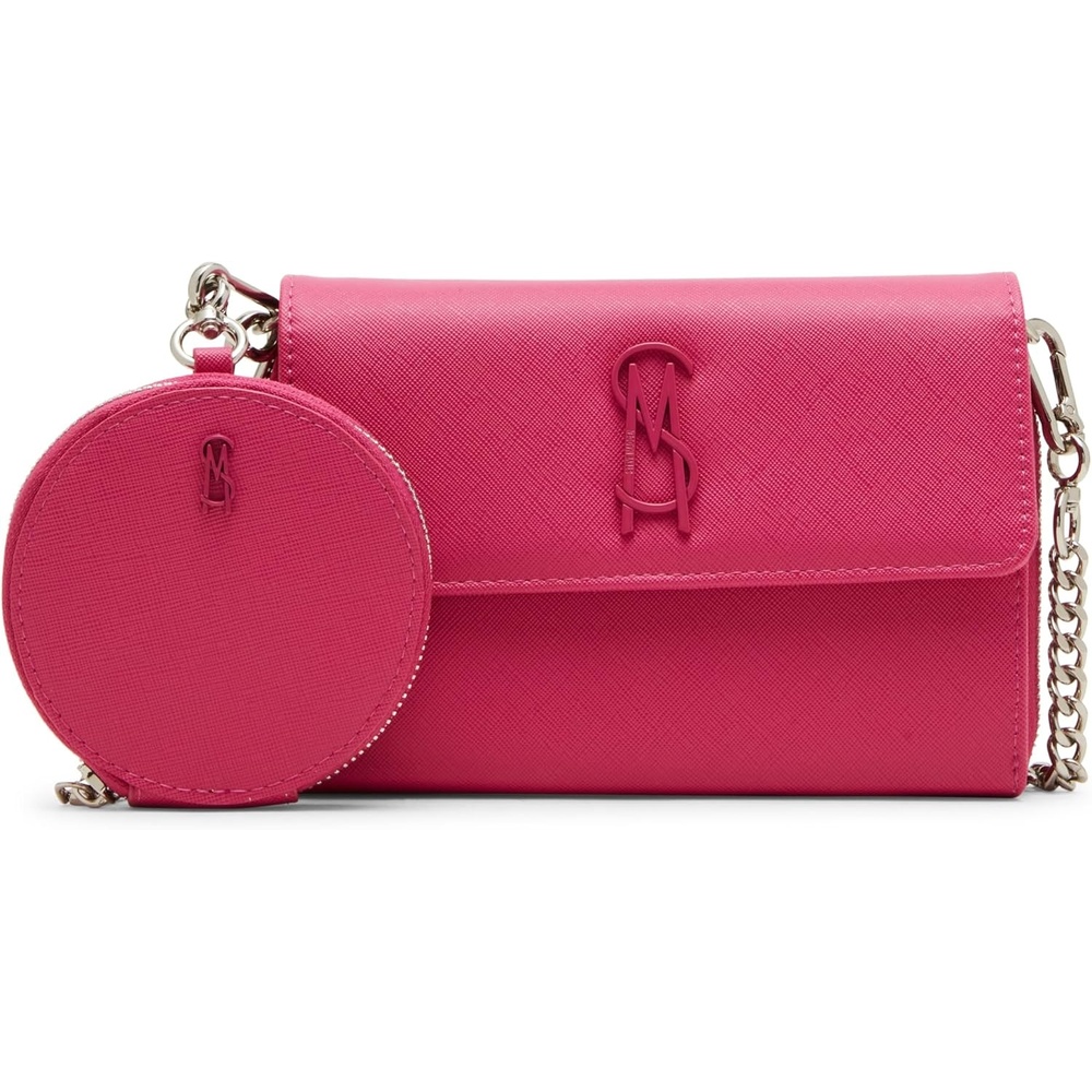 image:imageSteve Madden Womens Steve Madden Carina Wallet CrossbodyHot Pink