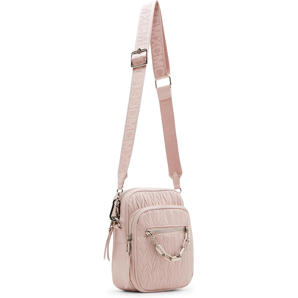 image:imageSteve Madden Womens Steve Madden Damien Matelasse CrossbodyLight Pink