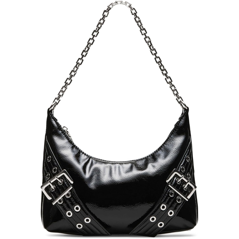 image:imageSteve Madden Womens Steve Madden Graya Roller Buckle Shoulder BagBlack