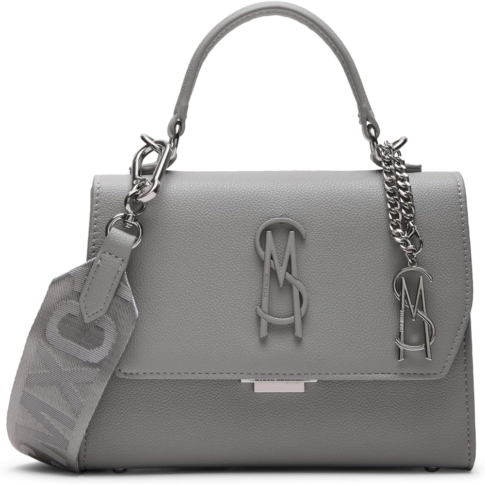 image:imageSteve Madden Womens Steve Madden Lattuca Small Top Handle CrossbodyLight Grey