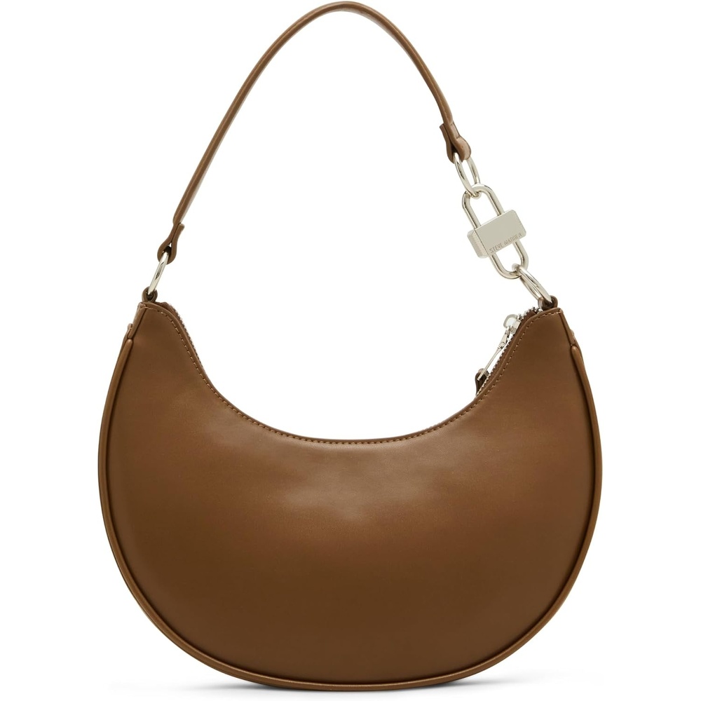 image:imageSteve Madden Womens Steve Madden Lohan Crescent Shoulder BagSaddle