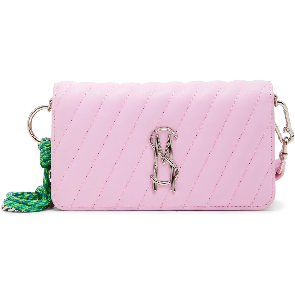 image:imageSteve Madden Womens Steve Madden Paulie Mini Wallet on a ChainPink