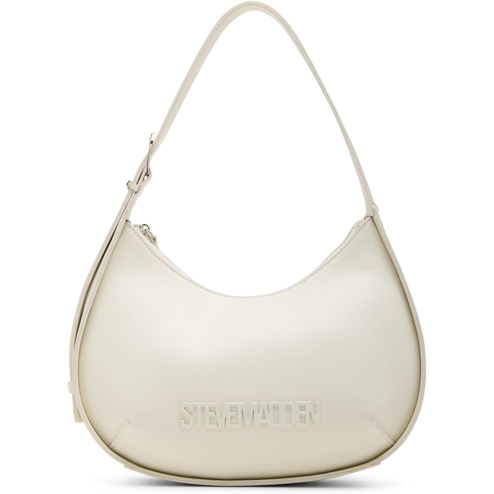image:imageSteve Madden Womens Steve Madden Quincyy Hobo With Logo PlateBlack