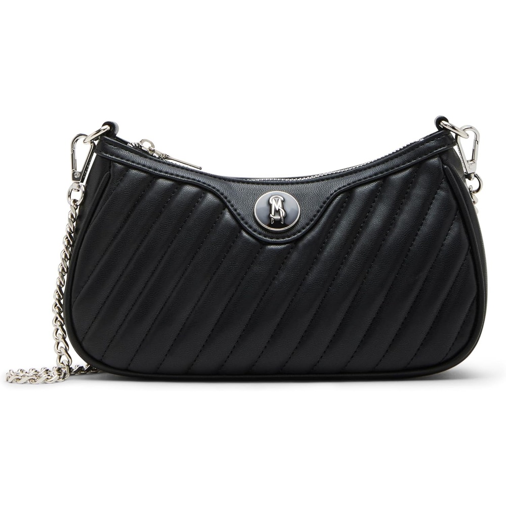 image:imageSteve Madden Womens Steve Madden Vickie Quilted CrossbodyBlack
