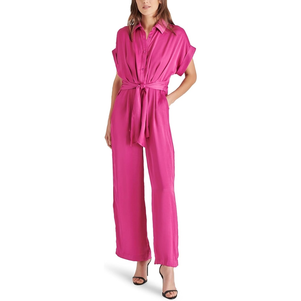 image:imageSteve Madden Womens Tori JumpsuitBright Rose