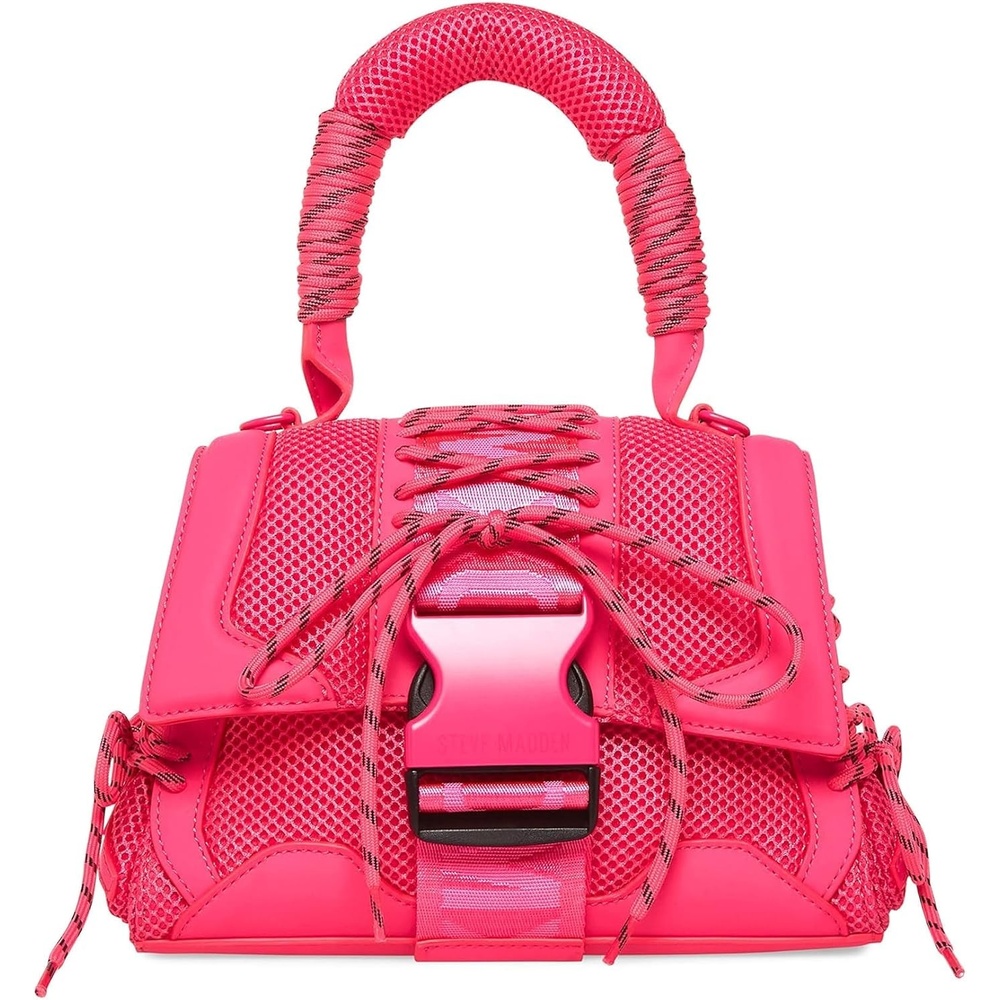 image:imageSteve Madden womens Steve Madden Diego Top Handle CrossbodyNeon Pink