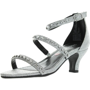 Dancer Heeled Sandal(Silver)