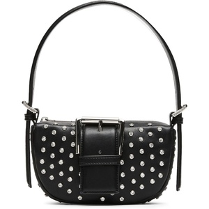 Steve Madden AXIS Rim Set Crystal Shoulder Back With Buckle