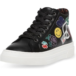 Steve Madden Girls’ Beta(Black Multi)