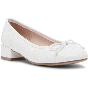 Steve Madden Girls’ Cherish(White Eyelet)