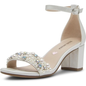Steve Madden Girls Shoes Carrson Sandal(Pearl)