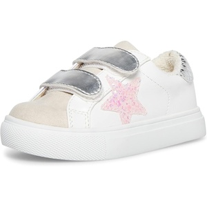 Steve Madden Girls Shoes Rezume Sneaker(White Multi)