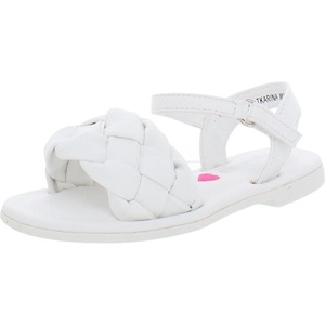 Steve Madden Girls Shoes unisex-child Karina Sandal(White)
