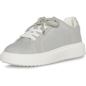 Steve Madden Girls’ Sparkz(Silver Glitter)