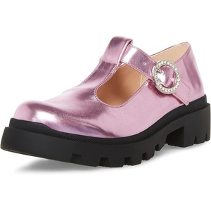 Steve Madden Girls’ Suzey(Pink Metallic)