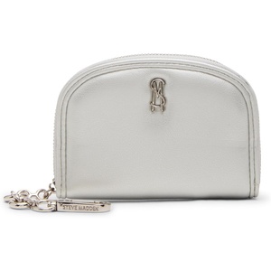 Steve Madden JADEZ Dome Zipper Pouch(Silver)