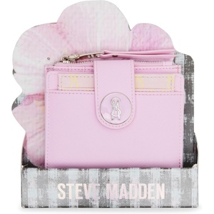 Steve Madden Jadyn-F Bifold with Removable Card Case(Pink)