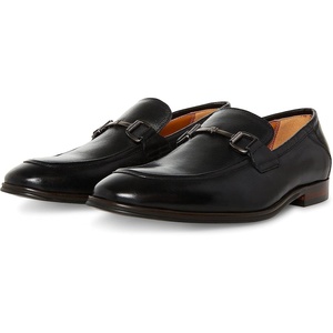 Steve Madden Mens Aahron(Black Leather)