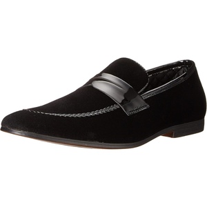 Steve Madden Men’s Crescent(Black Velvet)